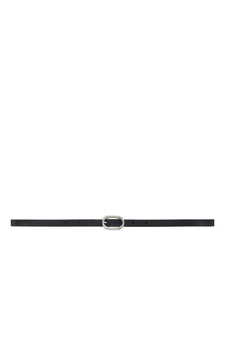 Mini Signature Link Belt in Black