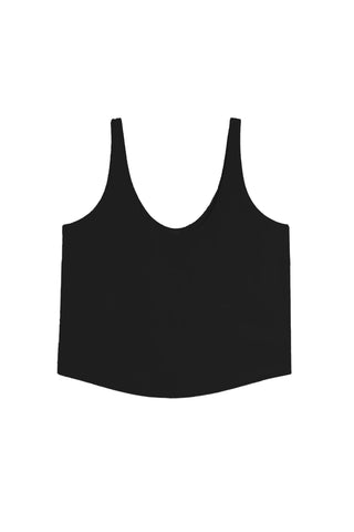 Ari Scoop Tank in Black