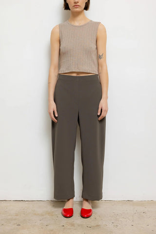 Arielle Barrel Pant in Olive