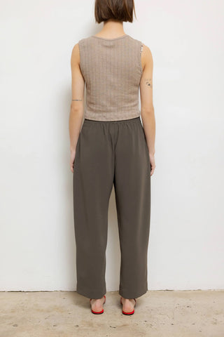 Arielle Barrel Pant in Olive