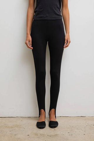Rio Stirrup Pant in Black