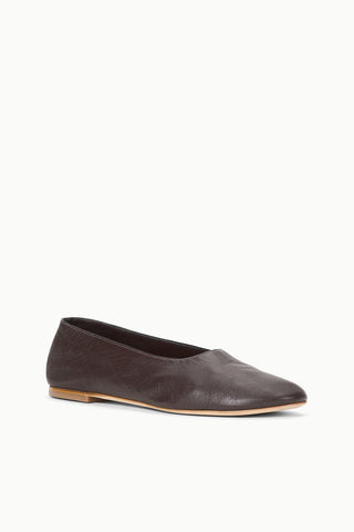 Alba Ballet Flat in Espresso