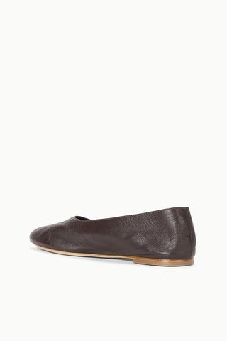 Alba Ballet Flat in Espresso