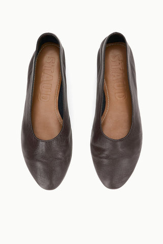 Alba Ballet Flat in Espresso