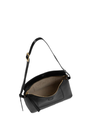 Penelope Slouch Mini in Black Crust
