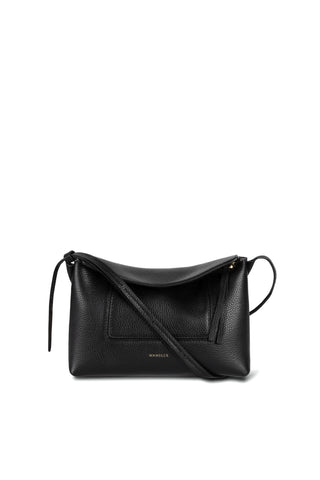 Penelope Slouch Mini in Black Crust