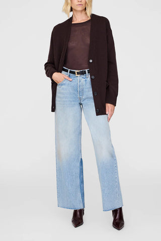 Jackson Cardigan in Deep Brown