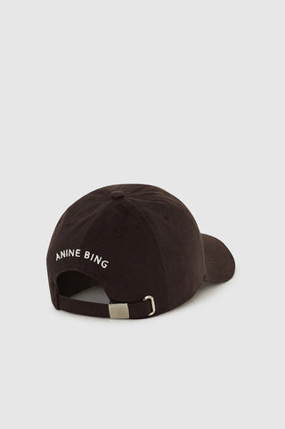 Jeremy Baseball Cap in Deep Brown