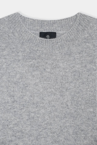 Lee Crew Sweater in Heather Grey