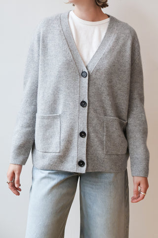 Jackson Cardigan in Heather Grey