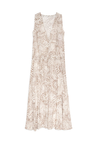 Mia Dress in Sand Seashell