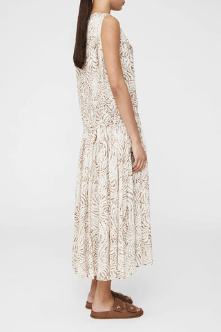 Mia Dress in Sand Seashell