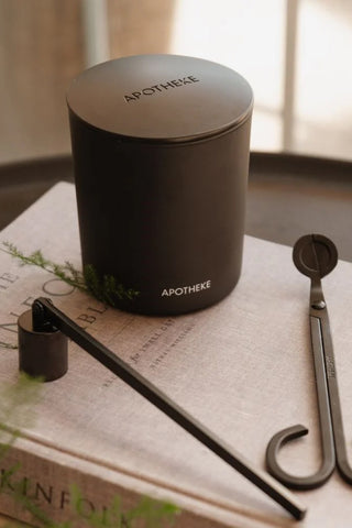 Black Classic Candle Lid