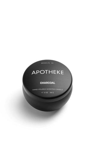 Charcoal Mini Tin Candle
