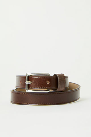 Enzo Mini Rugous Belt in Sepia