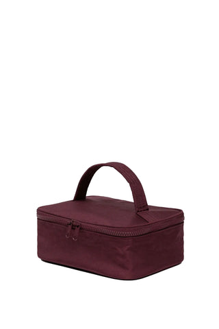 Small Cosmetic Case in Mahogany