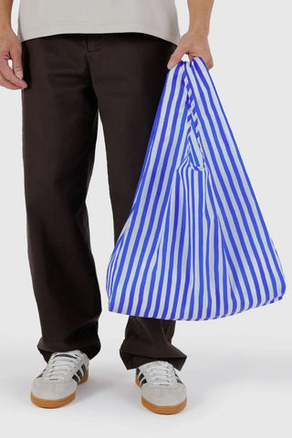 Standard Baggu in Blue Painted Stripe