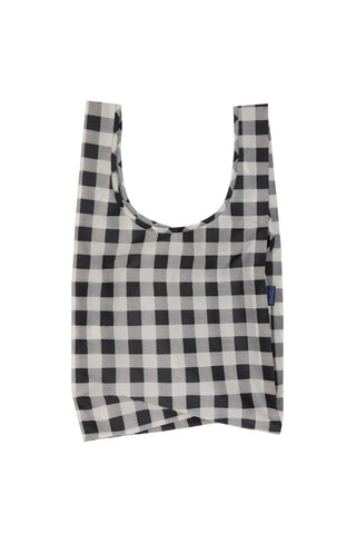 Standard Baggu in Black White Big Check