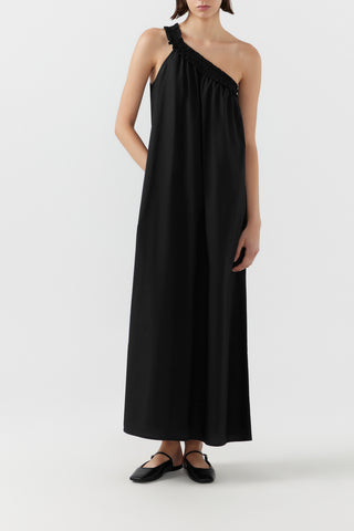 Donatella Maxi Dress in Black