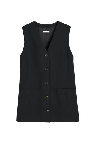 Francine Vest in Black