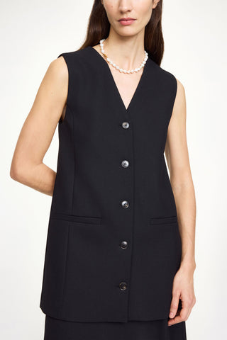 Francine Vest in Black