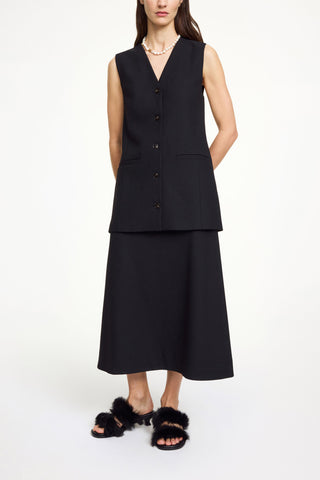 Francine Vest in Black