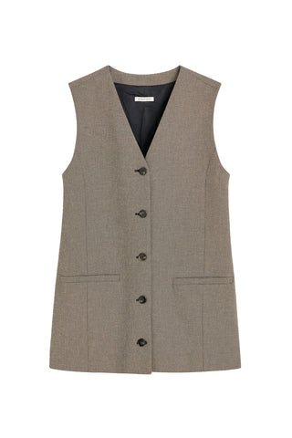 Francine Vest in Beige