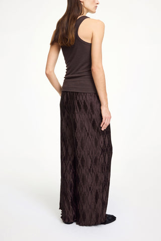 Letita Trousers in Warm Brown