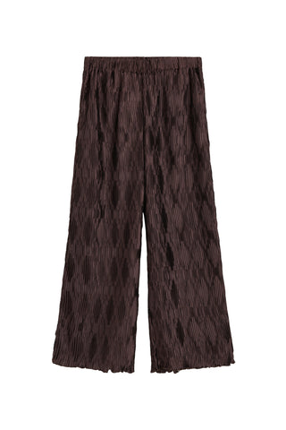 Letita Trousers in Warm Brown