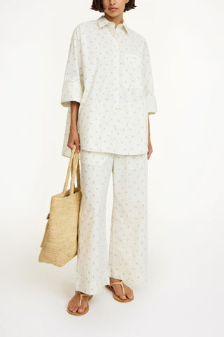 Derris Shirt in Mini Flower Print