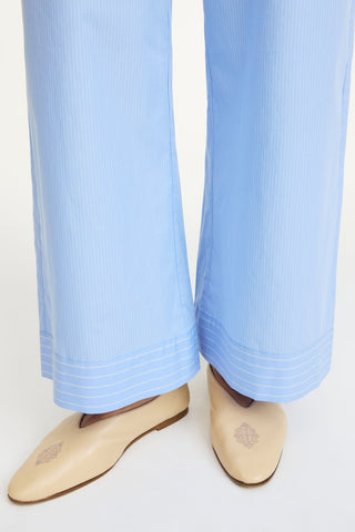 Mirabello Trousers in Blue Iris Stripe