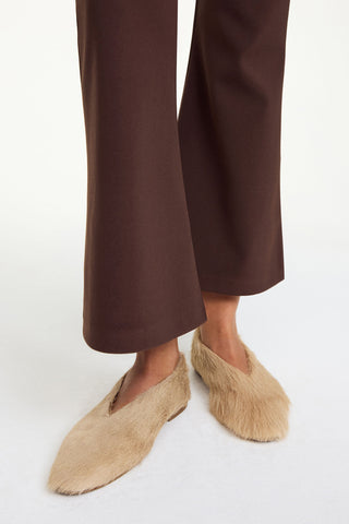 Vilanna Trousers in Warm Brown