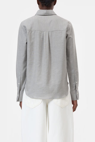 Classic Shirt in Light Grey Melange