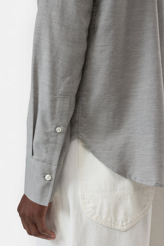 Classic Shirt in Light Grey Melange