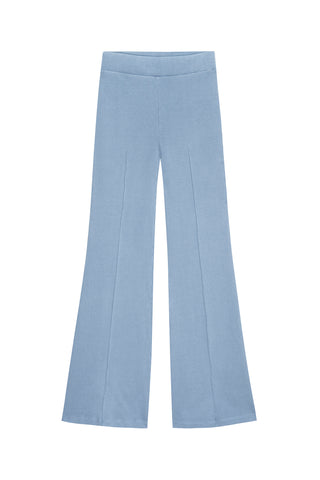 Rib Kick Flare in Cornflower