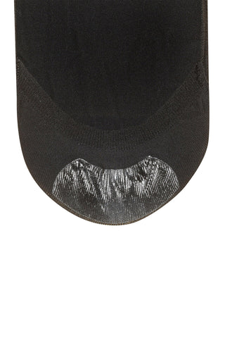 Elegant Step No Show Sock in Black