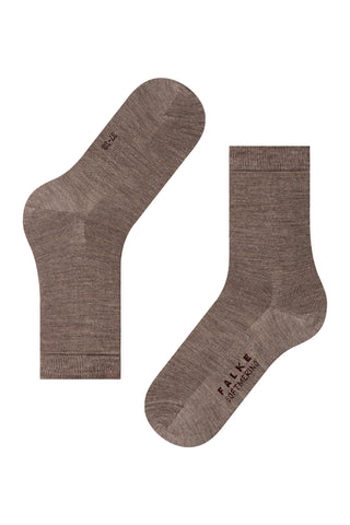 Soft Merino Sock in Pebble