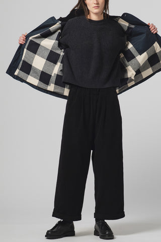 Dry Wax Cotton Creek Jacket in Eclipse