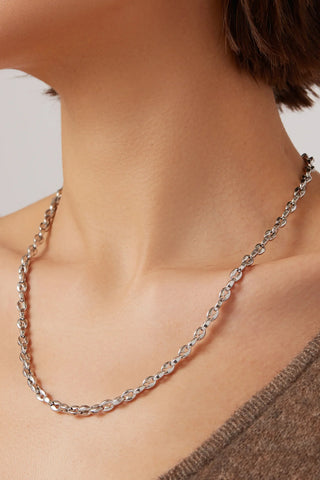 Dhani Chain in Platinum