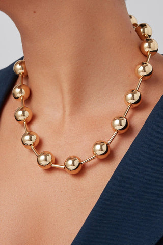 Celeste Mega Necklace in Gold