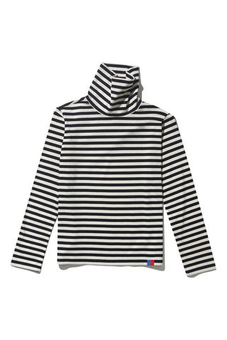 The Turtleneck in Black/Cream