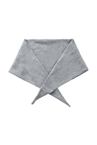 Cashmere Bandana in Heather Grey