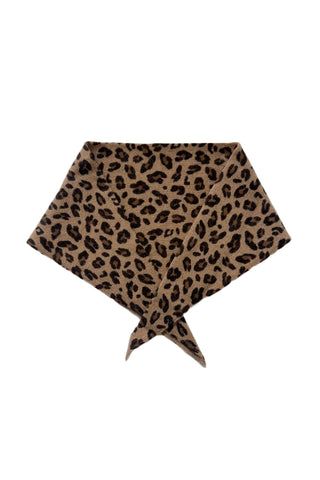 Cashmere Bandana in Leopard