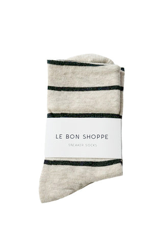 Wally Socks in Grain Stripe