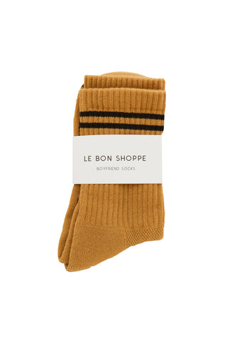 Boyfriend Socks in Biscotti