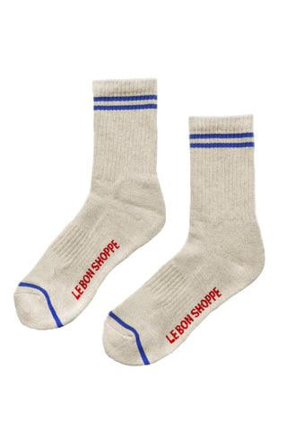 Boyfriend Socks in Ice