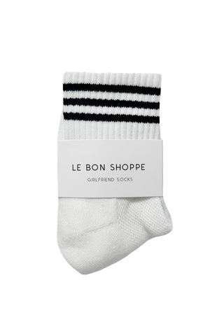 Girlfriend Socks in White