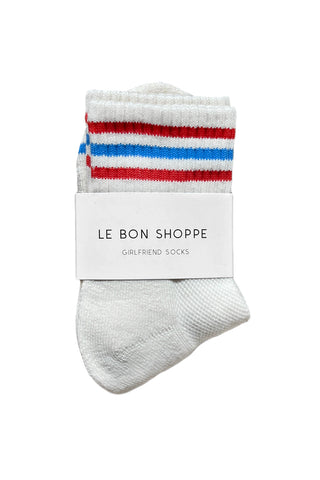 Girlfriend Socks in Leche