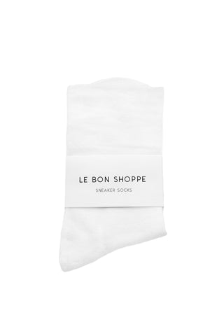 Sneaker Socks in Classic White