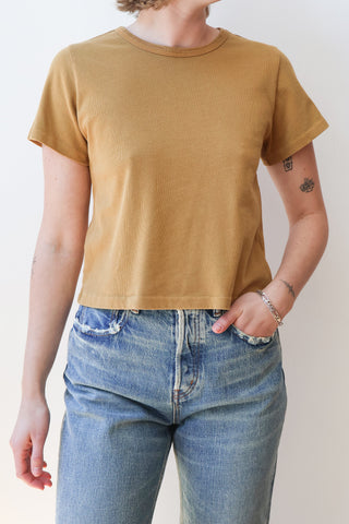 Little Boy Tee in Butterscotch